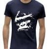 Gorilla heren t-shirt blauw